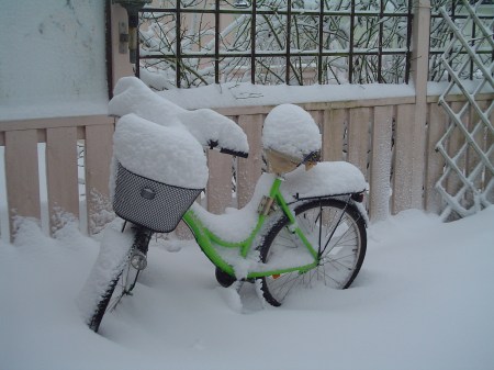 Cykeln får vänta
