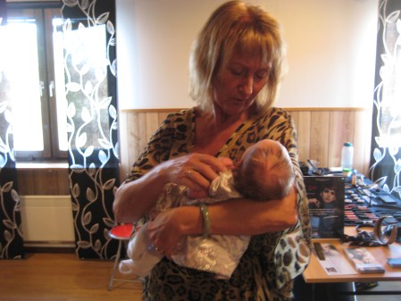 Yngsta besökaren Lilltösen