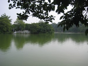 Lilla sjön i Hanoi