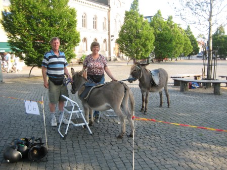 Mr Berger och Gycklar Ann alias Folke och Anne Mari