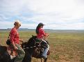 ridning i Mongoliet