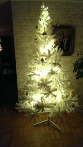 Vit gran i år!